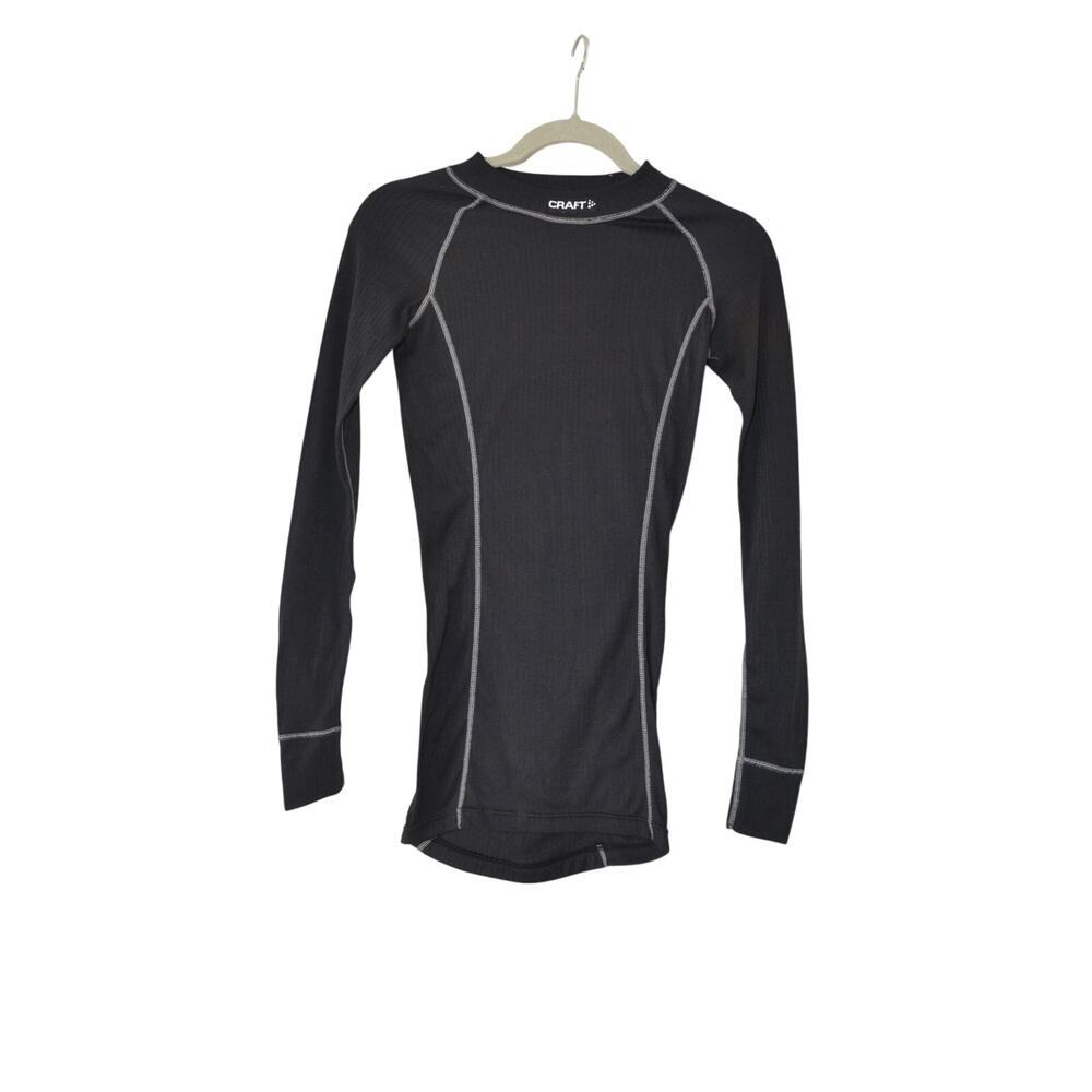 Craft Base Layer Long Sleeve Crewneck Black Size Small